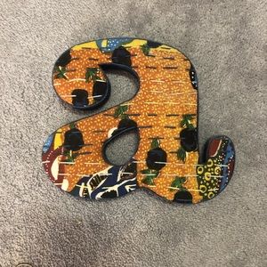 Letter A that was from Urban Outfitters.
